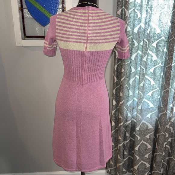 Vintage 1960’s Tricots Wool Blend Knit Dress - Picture 4 of 9